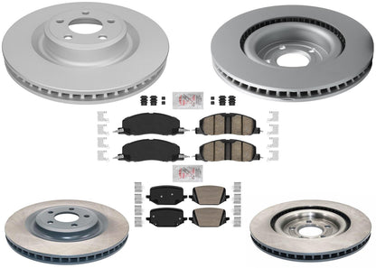 Front Rear Disc Brake Rotors Disc Brake Pads For Lincoln Aviator 2020 2022 2025