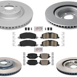 Front Rear Disc Brake Rotors Disc Brake Pads For Lincoln Aviator 2020 2022 2025