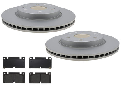 Front Coated Disc Brake Rotors Brake Pads for Chevrolet Colorado 2023 2024 2025
