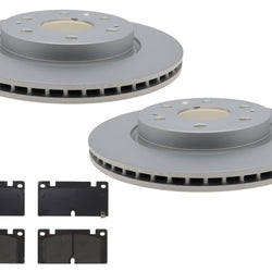 Front Coated Disc Brake Rotors Brake Pads for Chevrolet Colorado 2023 2024 2025
