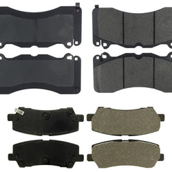 Front & Rear Disc Brake Pads for Ford Mustang GT 6 Piston 380MM 15-23 Brem Bo