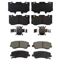 Front & Rear Ceramic Brake Pads for Ford Mustang GT 4 Piston 352MM 2022-2023
