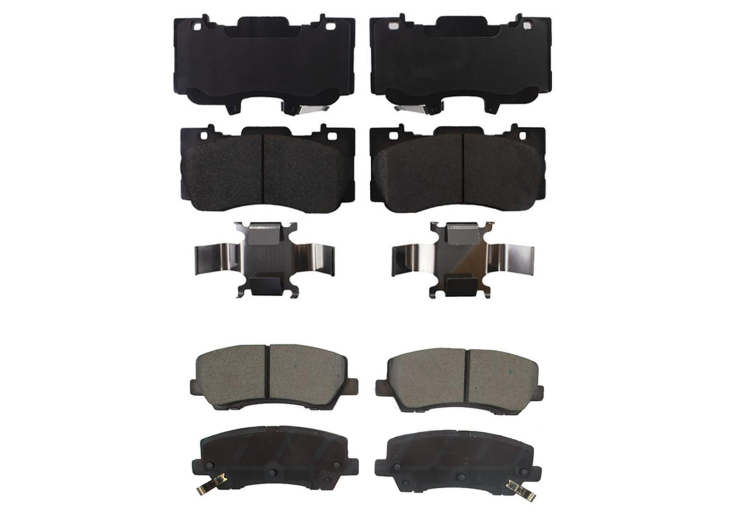 Front & Rear Ceramic Brake Pads for Ford Mustang GT 4 Piston 352MM 2022-2023