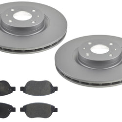 Ft Disc Brake Rotors Brake Pads For Fiat 500 Abarth Turbo 12 2014 2017 2018 2019