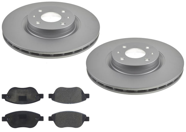 Ft Disc Brake Rotors Brake Pads For Fiat 500 Abarth Turbo 12 2014 2017 2018 2019