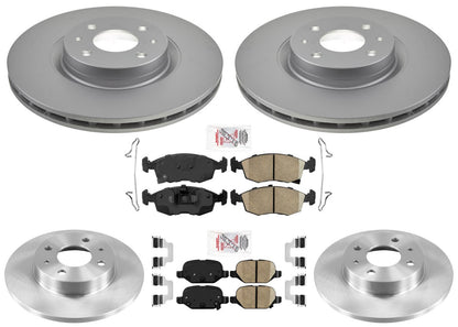 Disc Brake Rotors Brake Pads For Fiat 500 E Electric Models 2013 2015 2019