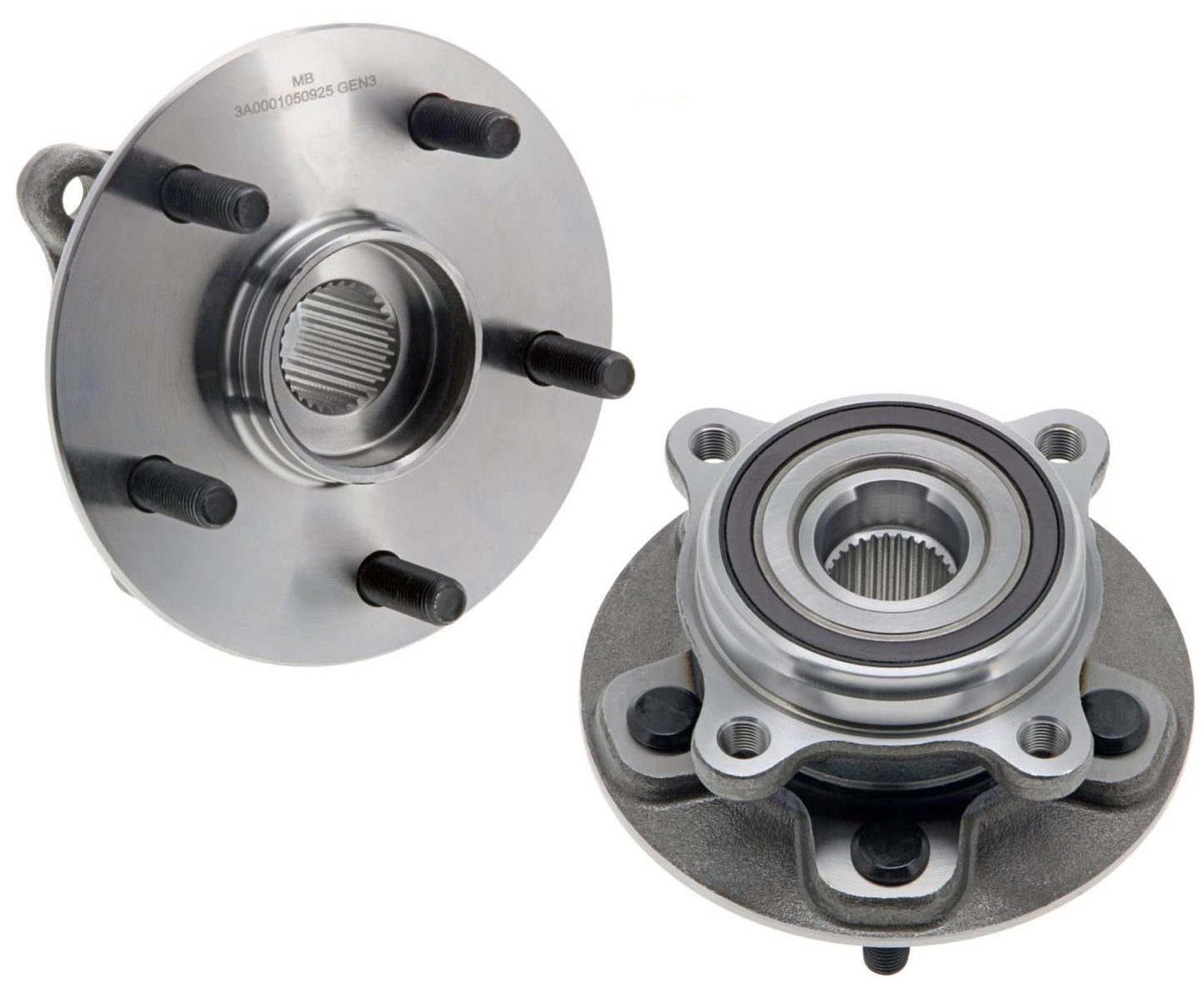 Mevotech One Front Wheel Bearing & Hub Assembly For Camry 2.5L Hybrid 2018-2024