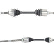 Front CV Axles For Ford Explorer 3.5L 2011-2014 All Wheel Drive W/ Tow Package