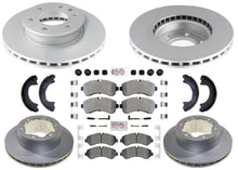 Disc Brake Rotors Pads for Sprinter 3500 2019-2023 Manual Parking Vented Rear