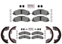 RAM Front & Rear Galvanized Disc Brake Pads for Ram 3500 Pick Up DRW 2019-2025