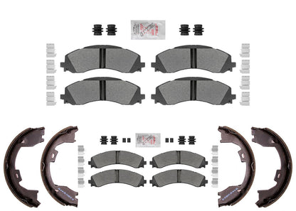 RAM Front & Rear Galvanized Disc Brake Pads for Ram 3500 Pick Up DRW 2019-2025