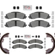 RAM Front & Rear Galvanized Disc Brake Pads for Ram 3500 Pick Up DRW 2019-2025
