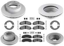 Coated Disc Brake Rotors Fleet Galvanized Pads for Ram 3500 Pick Up SRW 19-25