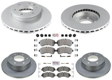 Disc Brake Rotors Pads for Sprinter 3500 19-23 Manual Parking Solid Rear