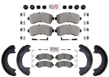 Front & Rear Disc Brake Pads for Sprinter 3500 19-24 Manual Parking Brake System