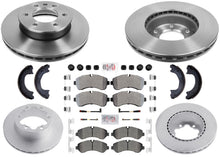 Disc Brake Rotors Pads for Mercedes Sprinter 3500XD 4500 19-23 Dual Rear Wheel