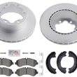 Rear Brake Rotors & Pads for Mercedes Sprinter 3500XD 4500 19-23 Dual Rear Wheel