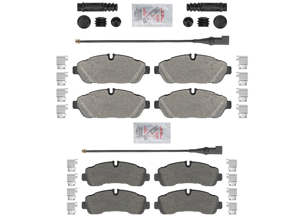 Fleet Duty Galvanized Disc Brake Pads For Ford Transit 350HD 2020 2023 2024 2025