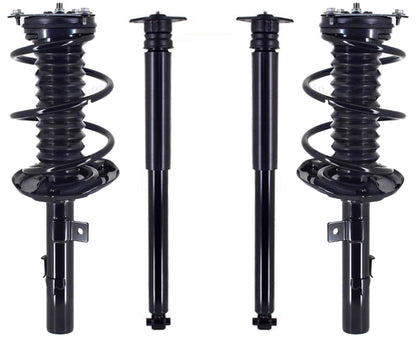 Front Struts W/ Coil Springs & Rear Shocks For Nissan Sentra 2020 2021 2024