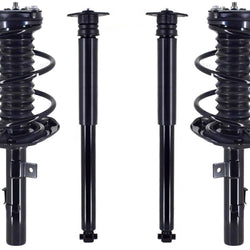Front Struts W/ Coil Springs & Rear Shocks For Nissan Sentra 2020 2021 2024