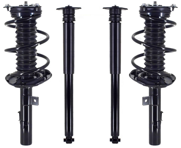 Front Struts W/ Coil Springs & Rear Shocks For Nissan Sentra 2020 2021 2024