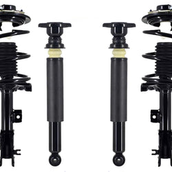 Front Struts W/ Coil Springs & Rear Shocks For Infiniti FX35 2003 2004 2008