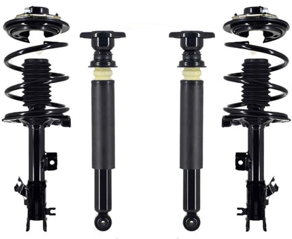 Front Struts Rear Shocks & Links For Infiniti FX35 2003-2008 All Wheel Drive