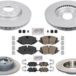 Coated Disc Brake Rotors & Ceramic Pads for Chevrolet Trailblazer 2021-2025