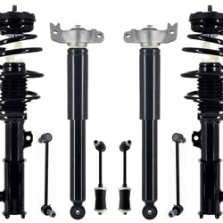 Front Struts Rear Shocks & Links For XTS Livery 13-19 W/O Electronic Suspension