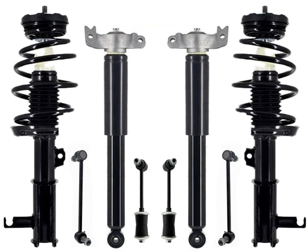 Front Struts Rear Shocks & Links For XTS Livery 13-19 W/O Electronic Suspension