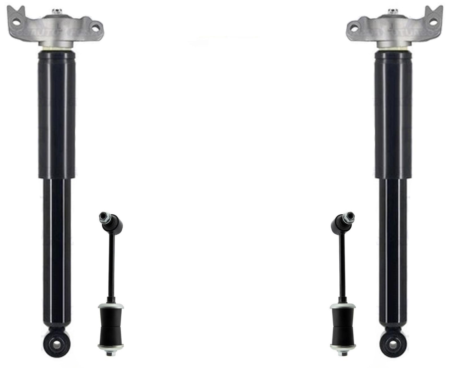 Rear Shocks & Sway Bar Links For Cadillac XTS 13-2019 W/O Electronic Suspension