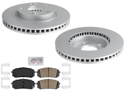Front Disc Brake Rotors & Pads for Hyundai Elantra 2021 2022 2023 2024 2.0L