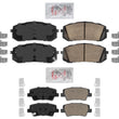 Ceramic Disc Brake Pads for Hyundai Elantra N 21-24 1.6L Manual Parking Brake