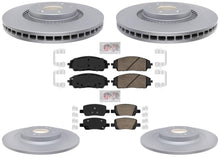 Coated Disc Brake Rotors & Disc Brake Pads For Kia Carnival 2022 2023 2024 2025