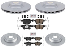 F&R Coated Brake Disc Rotors & Brake Pads for Ford Maverick 2022 2023 2024 2025