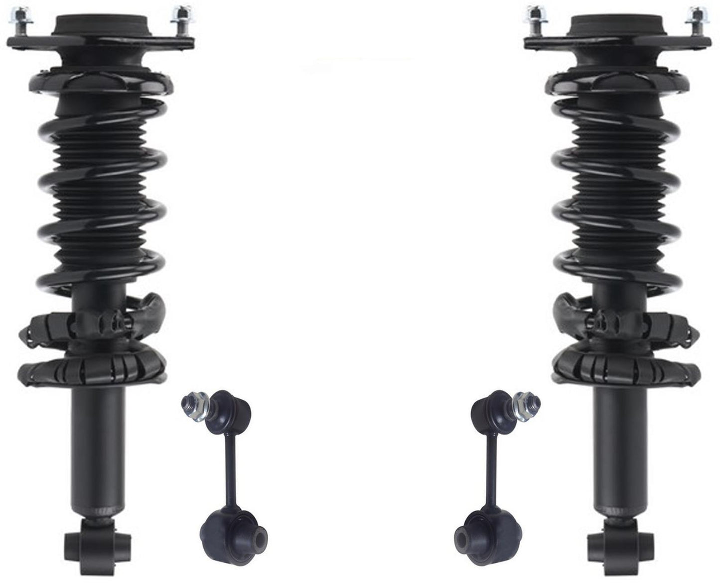Rear Complete Struts W/ Coil Spring & Links For Subaru BRZ 2013 2014 2015 2018