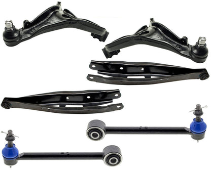 Mevotech Rear Upper & Lower Control Arms For Subaru Legacy 2010 2012 2013 2014