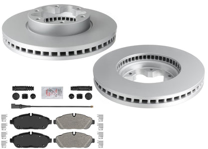 Front Disc Brake Rotors & Pads For Ford Transit 350HD 2020 2021 2022 2023 2025