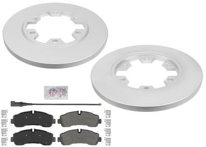 Rear Disc Brake Rotors & Pads For Ford Transit 350HD 2020 2021 2023 2024 2025