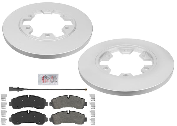 Rear Disc Brake Rotors & Pads For Ford Transit 350HD 2020 2021 2023 2024 2025