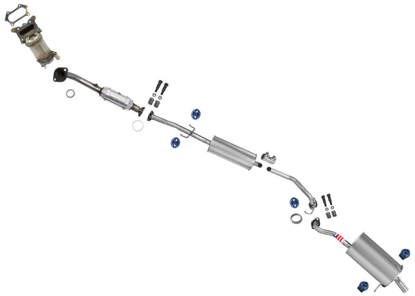 Catalytic Converters Muffler Tail Pipe Exhaust for Honda CR-V CRV 2010-2011