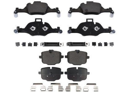 Front and Rear Disc Brake Pads for BMW X5 S Drive 40i 3.0L Gas 2019 2020 2023