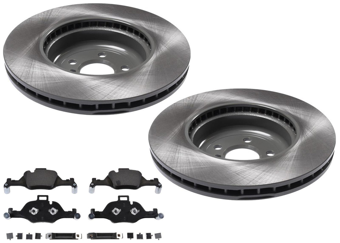 Front Disc Brake Rotors & Pads for BMW X5 S Drive 40i 3.0L Gas 2019 2020 2023