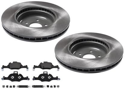 Front Disc Brake Rotors & Pads for BMW X5 S Drive 40i 3.0L Gas 2019 2020 2023