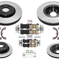Performance Carbon Disc Brake Rotors Pads for Infiniti FX50 2009 2010 2012 2013