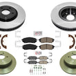 Performance Carbon Disc Brake Rotors & Pads for Infiniti FX35 2006-2012