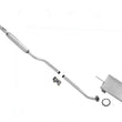 Extensions Pipe Muffler Exhaust Pipe System for Toyota Camry 2.2L 94-96 4 Door