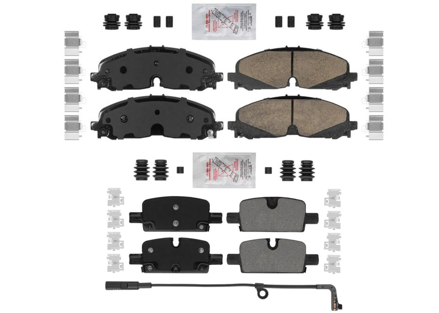 AME Front & Rear Disc Brake Pads for Honda Prologue 2024-2025