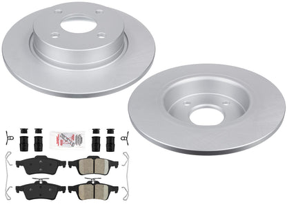 AME Rear Ceramic Brake Pads & Rotors for Ford EcoSport FWD 2018-2022