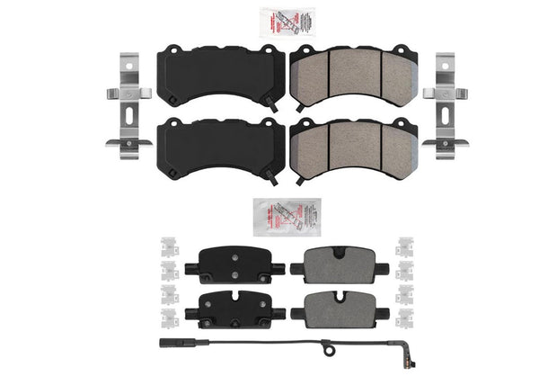AME Front & Rear Disc Brake Pads for Rivian R1S R1T 2022-2025